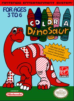 Color A Dinosaur