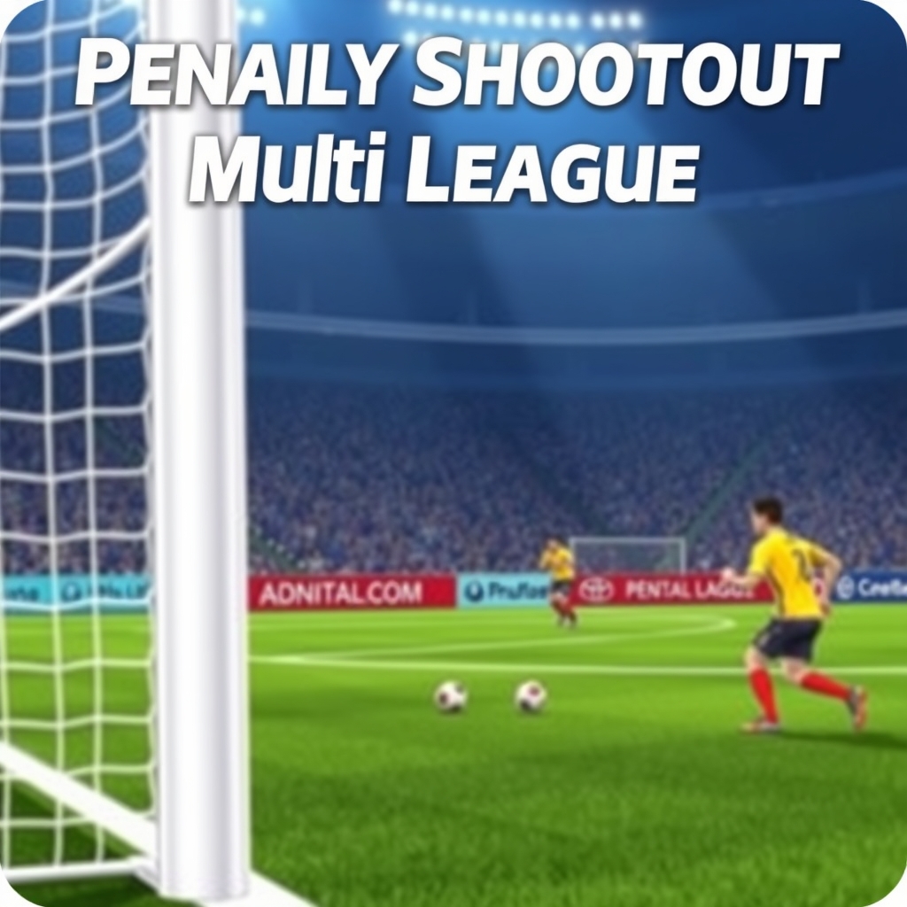 Get Ready for Lifelike Soccer Action in Penalty Shootout: Multi League free on mobile or browser