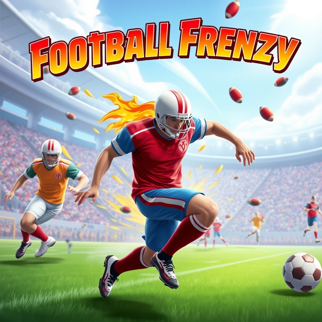 Get Ready for Lifelike Soccer Action in 'Football Frenzy' free on mobile or browser