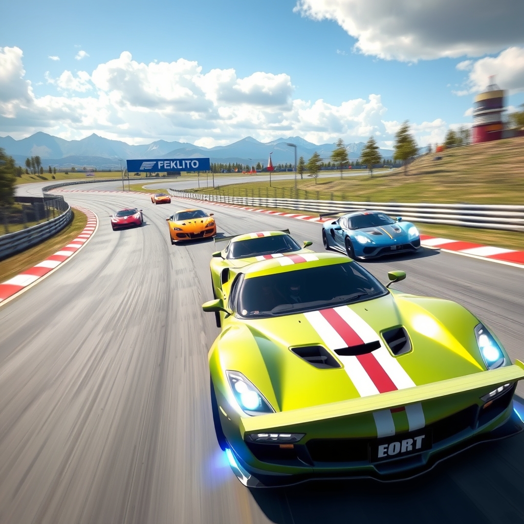 Epic Racing: A Thrilling HTML5 Browser Game free on mobile or browser