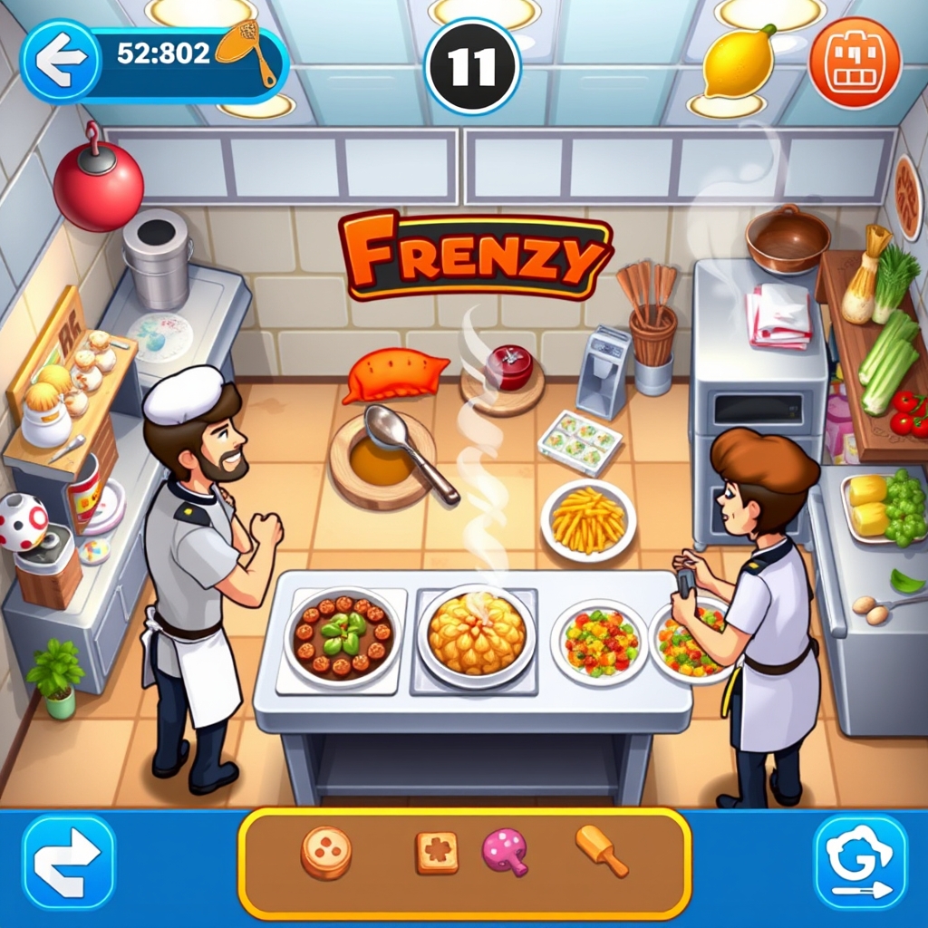 Unleash Your Inner Chef: A Review of Cooking Frenzy on Y8