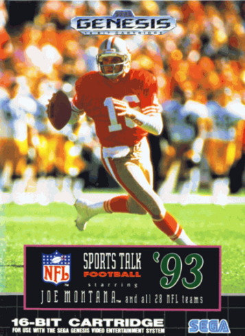 Joe Montana Sports Talk Football 2 U B1
