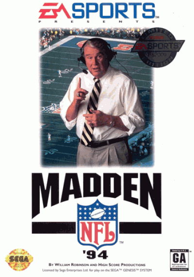 John Madden Nfl 94 Uej B2