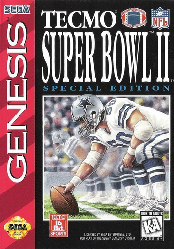 Tecmo Super Bowl 2 Special Edition U